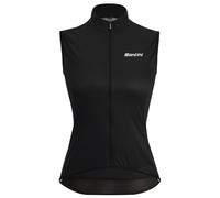 Gilet a vento Santini Nebula nero donna - Classic fit - L