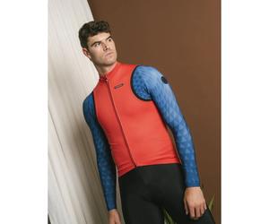 Gilet antivento Etxeondo Arima Gore-tex Windstopper Rouge