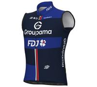 Gilet antivento GROUPAMA - FDJ 2025 blu scuro M