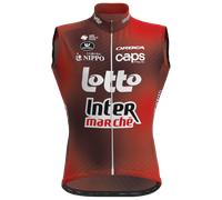 Gilet antivento Lotto-Intermarché 2026 rosso