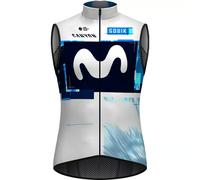 Gilet antivento MOVISTAR TEAM 2025 blu