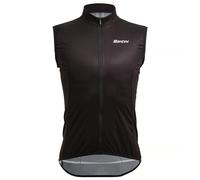 Gilet a vento Santini Nebula nero - Classic fit - L