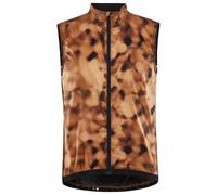 Gilet antivento Pro Gravel marrone/nero XL