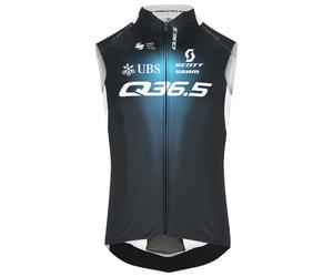 Gilet antivento Q36.5 PRO CYCLING TEAM 2025 nero