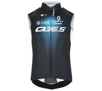 Gilet antivento Q36.5 PRO CYCLING TEAM 2025 nero/blu 2XL