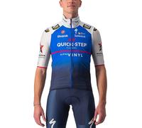 Gilet antivento QUICK-STEP ALPHA VINYL 2022 blu/bianco XL