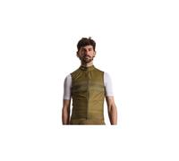 Gilet antivento rapha brevet iii verde da uomo