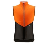 Gilet antivento Redux Lite nero/arancione XL