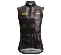 Gilet antivento SANTINI La Flèche Wallonne 2023 nero