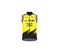 Gilet antivento senza maniche team visma lease a bike giallo 2026