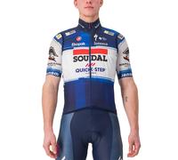 Gilet antivento SOUDAL QUICK-STEP 2023 blu/bianco 3XL
