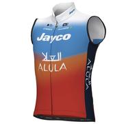 Gilet antivento TEAM JAYCO-ALULA 2024 arancione/blu 2XL