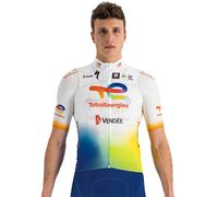 Gilet antivento TEAM TOTALENERGIES Pro Race 2023 bianco L