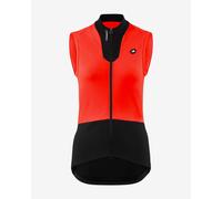 Gilet Assos Dyora 2/3 rosso scuro nero donna - XXL