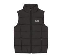 Gilet Bambina EA7 Emporio Armani Smanicato Full Zip 8NFQ08 1200 Nero
