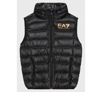 Gilet Bambino EA7 Emporio Armani Smanicato Full Zip 8NBQ02 0200 Nero