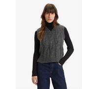 Gilet Cable Isabel Grigio / Charcoal Heather Grey levi > clothing > women