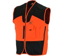 Gilet Caccia tg. L Alta Visibilità GAMETOP KONUSTEX Arancio Fluo Resistente