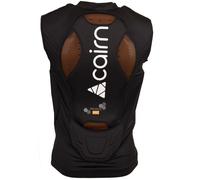 Gilet carapace Cairn Proride D3O, nero L Mat Black