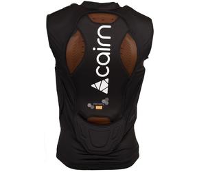 Gilet carapace Cairn Proride D3O, nero M Mat Black