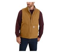 Gilet carhartt a collo alto foderato in sherpa carharttrbrown Carhartt