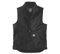 Gilet Carhartt con collo alto e fodera in sherpa nero taglia XL