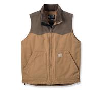 Gilet Carhartt Montana in tela di anatra marrone