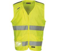 GILET CASACCA ALTA VISIBILITA' LAVORO PAYPER EXPERT CATARIFRANGENTE BANDE 3M