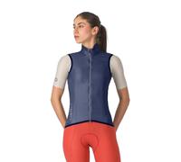 Gilet Castelli Aria 2 Blu Belgian Donna, Taglia XL