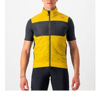 Gilet a vento Castelli Unlimited oro grigio scuro - M