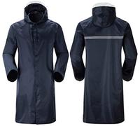 Gilet Catarifrangente Abito Riflettente Impermeabile Giacca Di Sicurezza Blu Navy Oxford Giacca Da Pioggia Antiproietto Riflettente Abiti Da Lavoro Ad Alta Visibilità Giubbotto Di Sicurezza(Large)