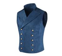 Gilet completo uomo classico scollo V gilet smanicato per business comfort
