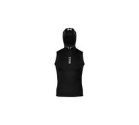 Gilet con cappuccio huub black