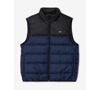 Gilet con cappuccio Lacoste Puffer Contrast blu nero puro - S-M