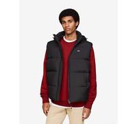 Tommy Jeans Uomo Gilet Essential Down Vest con Cappuccio, Nero (Black), L