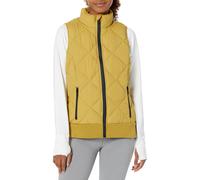 Gilet con zip dritta da donna Andrew Marc Olive Oil Large