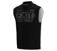 FXR Off-Road Gilet da motocross, nero-grigio, taglia XS per maschi