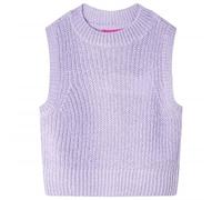 vidaXL Gilet da Bambina Lavorato a Maglia Lilla Chiaro 116