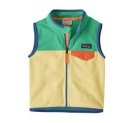 Gilet da bambino Patagonia Micro D Snap-T Jaune 2 ans