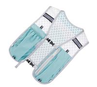 Gilet da corsa in nylon, 40 x 30 cm, con supporto per tutta la giornata, per una migliore gestione delle attrezzature, zaino per corsa, ciclismo, escursionismo