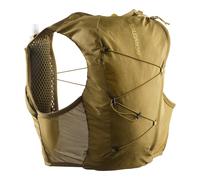 Gilet da corsa Salomon Active Skin 8 Set Brilliant Olive/Willow