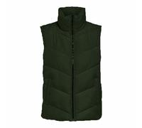 Gilet da Donna Jack & Jones Jdyfinno Life Short Padd Verde scuro
