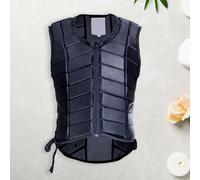 Gilet da equitazione imbottito per donna e uomo traspirante protettivo gilet