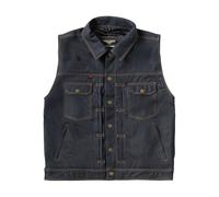 Gilet da equitazione WCC x 13 1/2 Dominator RAW in denim, taglia 3XL