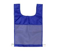Gilet da gioco per bambini con tasca in rete, gilet con lettere per parola | Gilet da gioco per la scuola dei bambini, gilet con numero con tasca in rete, apprendimento precoce