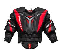 Gilet da hockey per portiere CCM Phenom Black/Red Junior L/XL
