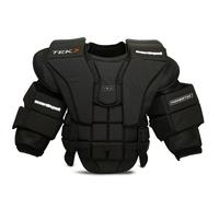 Gilet da hockey per portiere POWERTEK V5.0 Barikad Black Youth L/XL