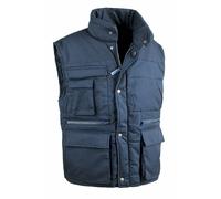 Gilet da lavoro Antares Sottozero multitasche imbottito giubbino smanicato SC