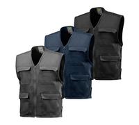 Gilet da lavoro Denver multitasche Neri