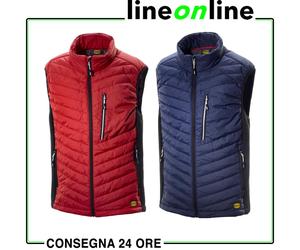 Gilet da lavoro Diadora Utility Padded Vest Oslo multitasche in softshell